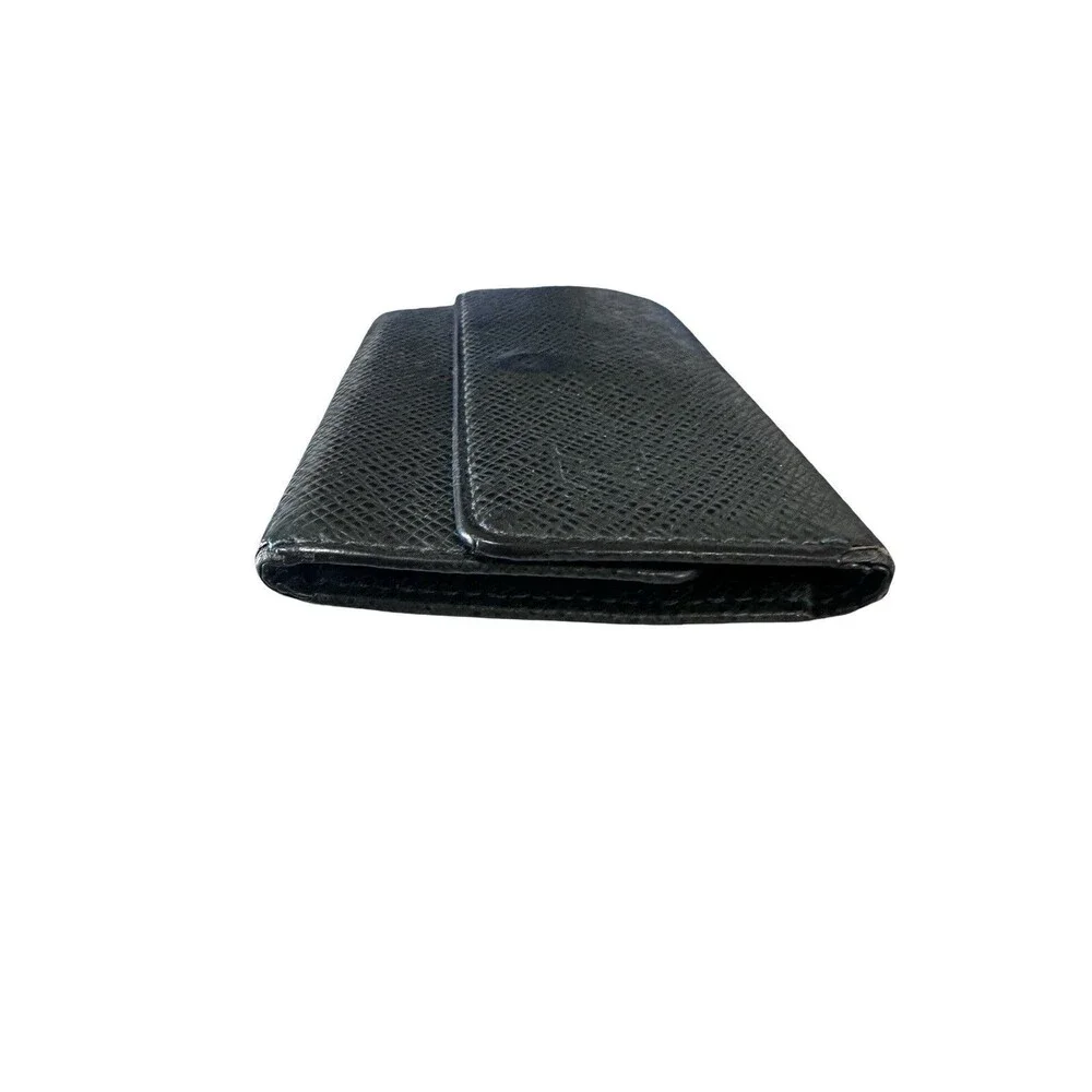 Louis Vuitton 6 Key Case Wallet Taiga Dark Green